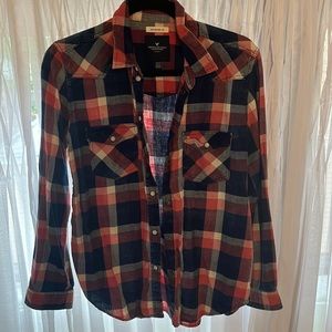 AMERICAN EAGLE plaid flannel - size medium